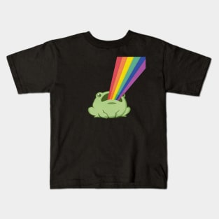 Rainbow frog Kids T-Shirt